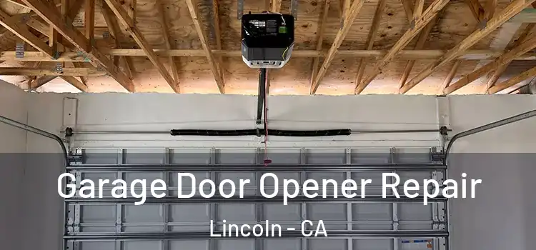  Garage Door Opener Repair Lincoln - CA