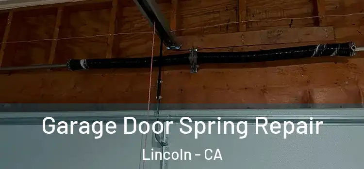  Garage Door Spring Repair Lincoln - CA