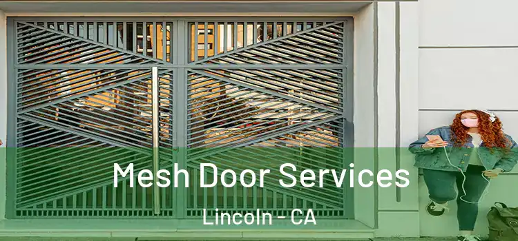 Mesh Door Services Lincoln - CA